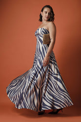 PRINTED MAXI DRESS